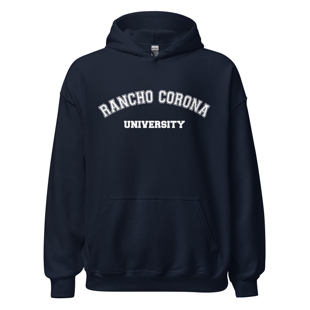 Rancho Corona University Hoodie - Navy – Robin Gunn Shop
