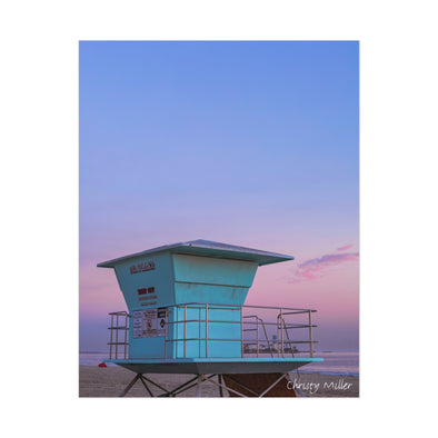Christy Moment Poster -  Lifeguard Station