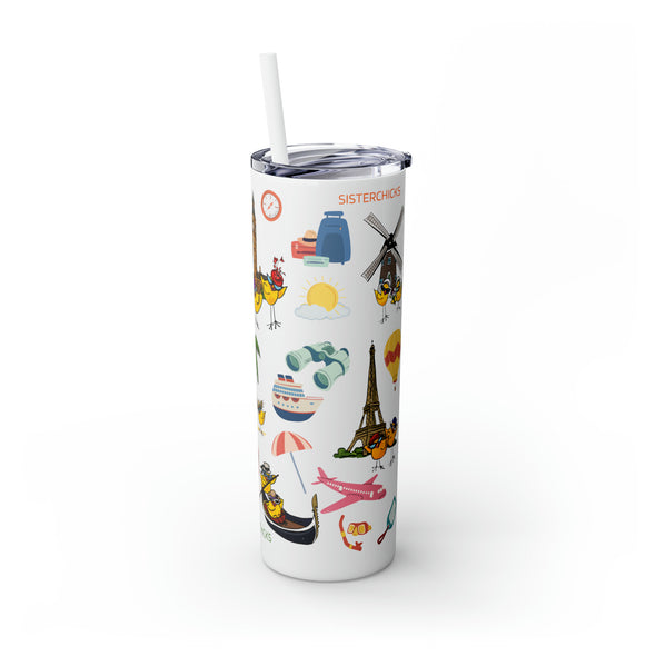 Sisterchicks Travel Tumbler