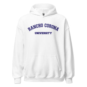 Rancho Corona University Hoodie - White